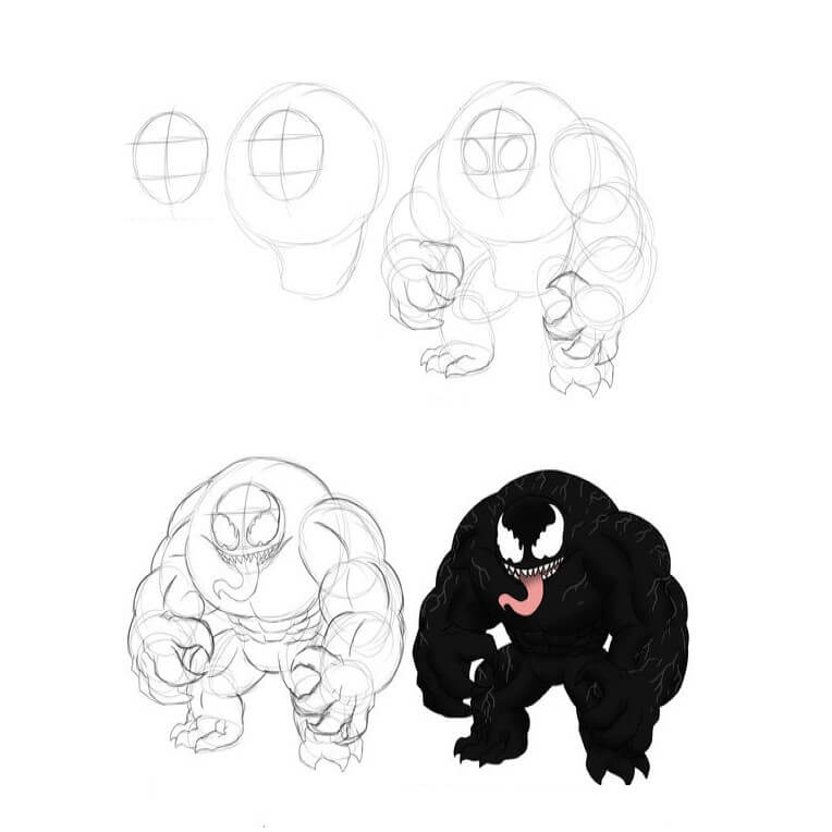 Venom idea (13) piirustus