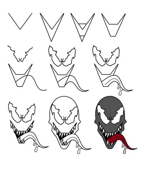 Venom idea (5) piirustus