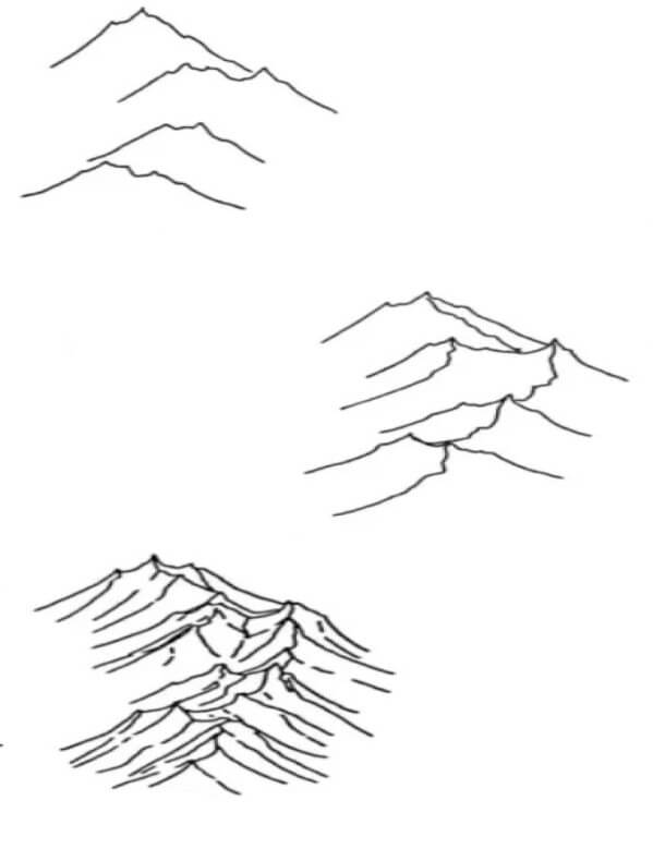 Vuoristoidea (19) piirustus