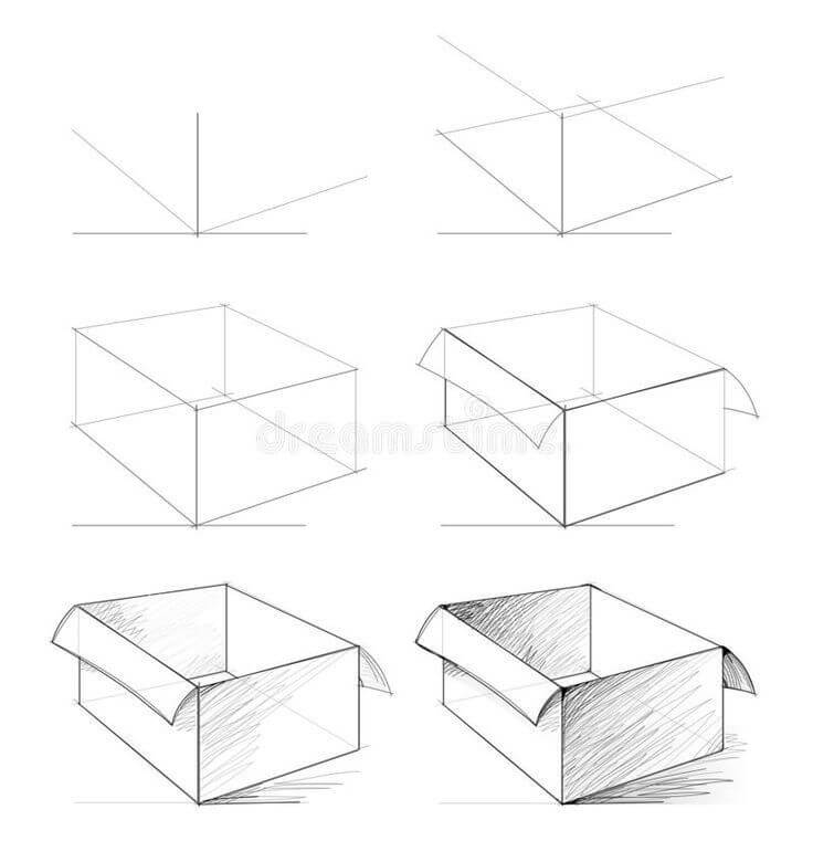 Laatikko idea (7) piirustus