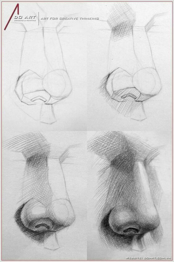 Nenä idea (9) piirustus