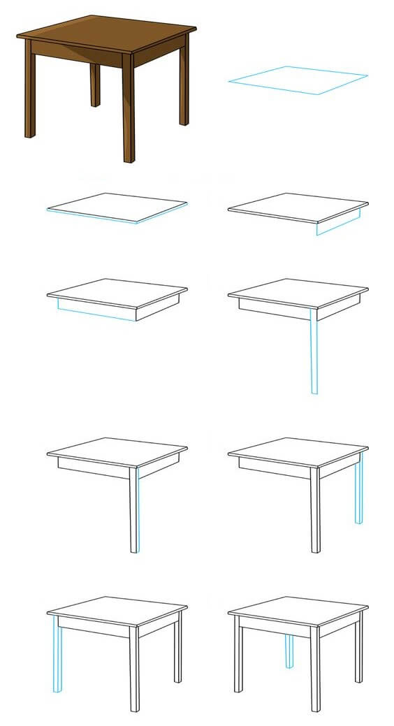 Pöytäideoita (11) piirustus