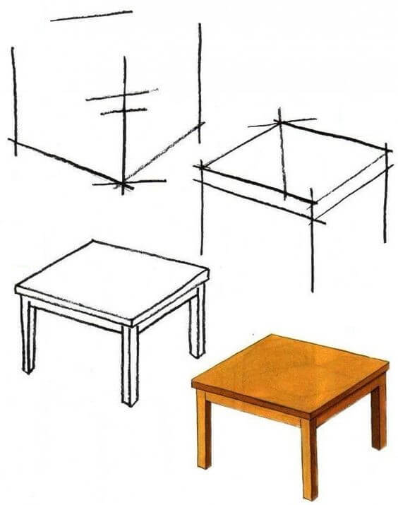 Pöytäideoita (2) piirustus