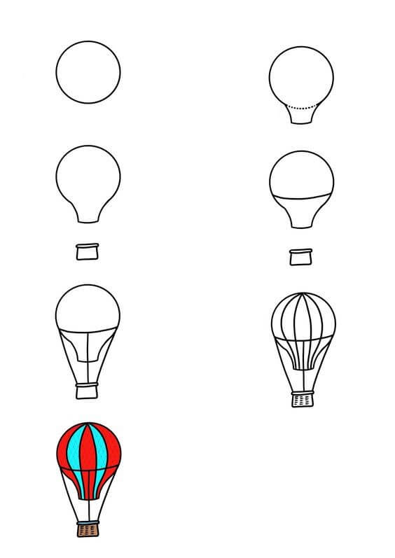 kuumailmapallo idea (18) piirustus