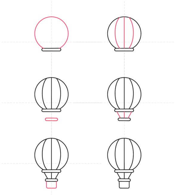 kuumailmapallo idea (25) piirustus