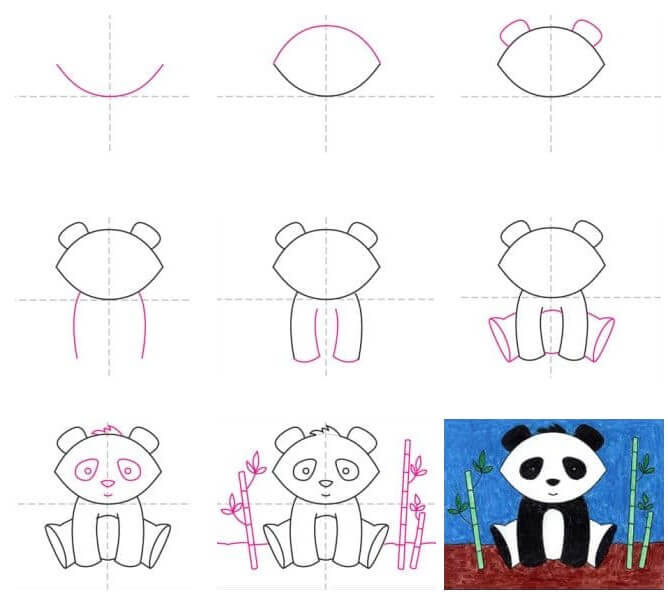 Panda idea (18) piirustus