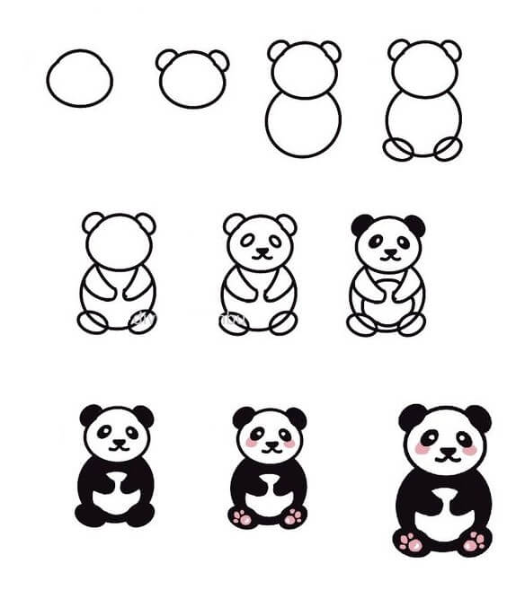 Panda idea (8) piirustus