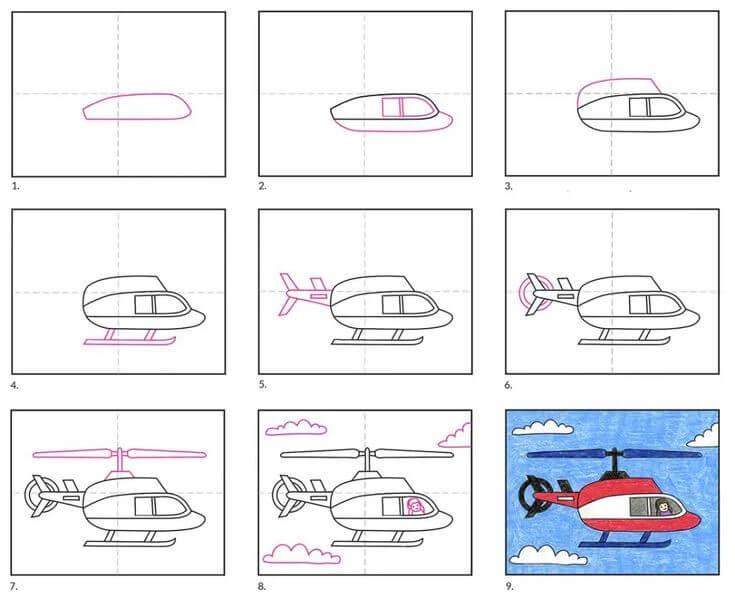 Helikopteri idea (15) piirustus