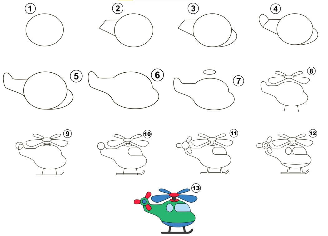 Helikopteri idea (25) piirustus