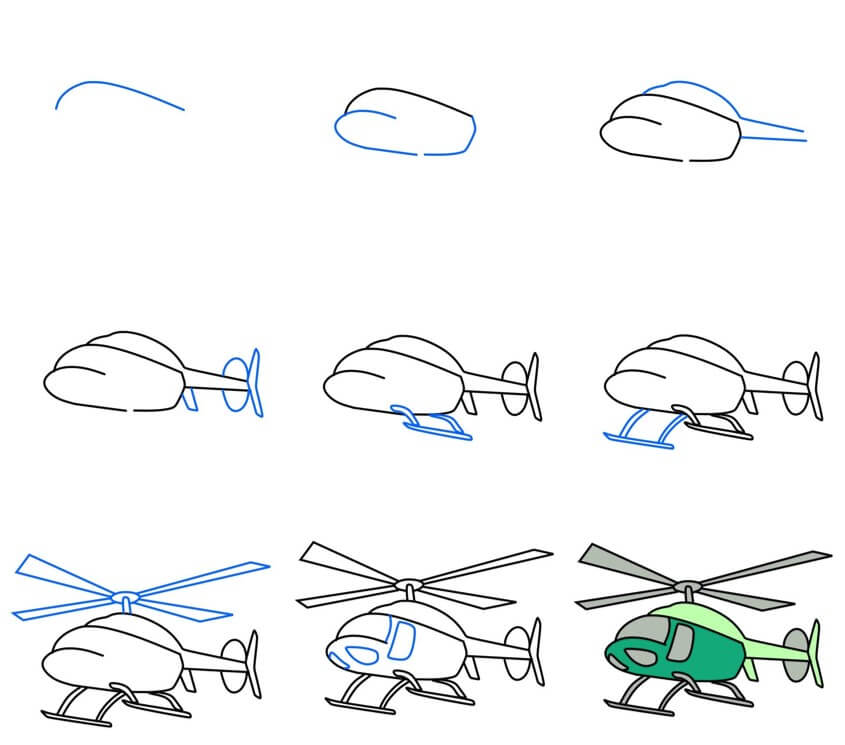 Helikopteri idea (28) piirustus