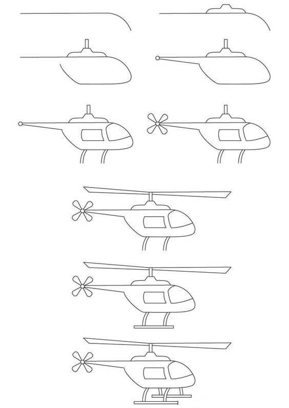 Helikopteri idea (4) piirustus