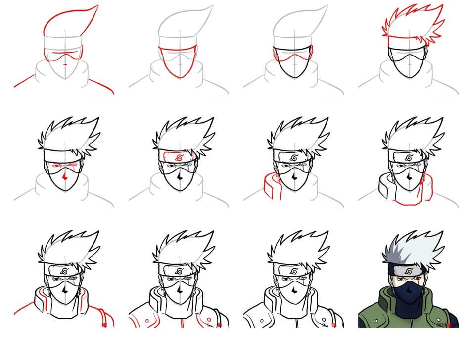 Kakashi piirustus