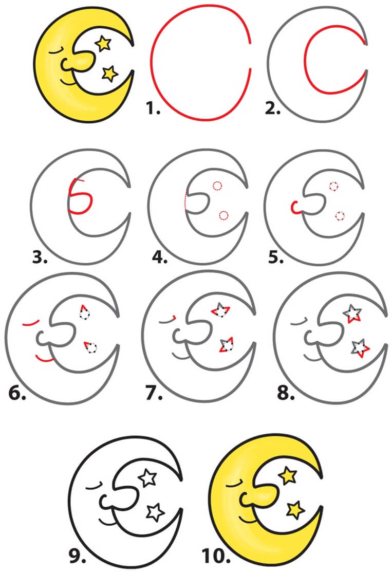 laskeva kuu (11) piirustus