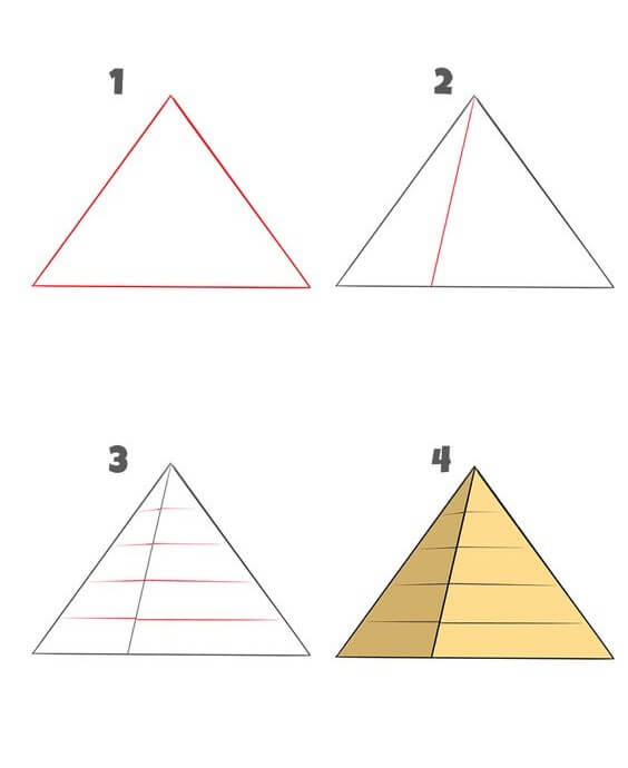 Pyramidi ideoita (5) piirustus