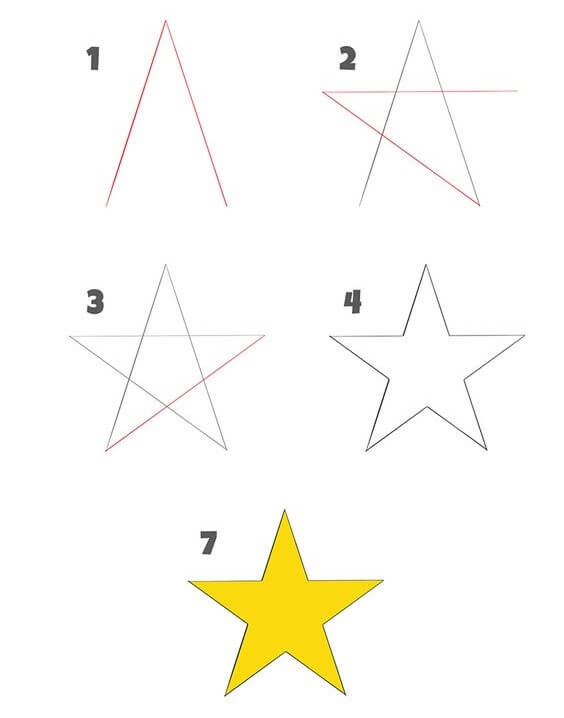 Tähti Ideoita (6) piirustus