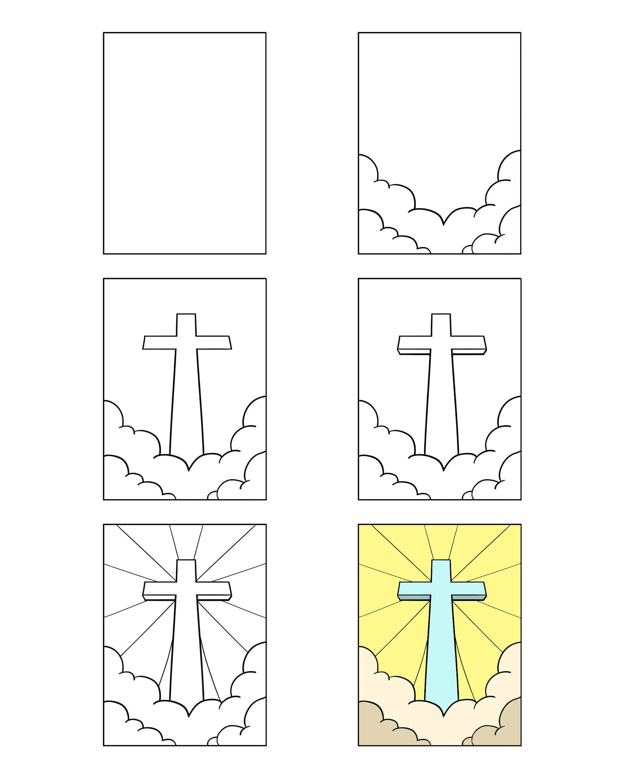 Ajatus rististä (12) piirustus