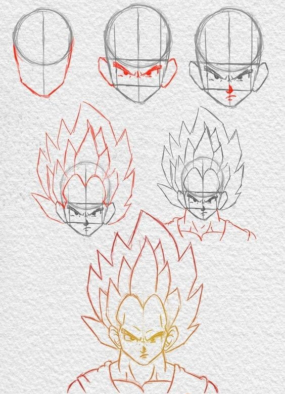 Vegeta idea (14) piirustus