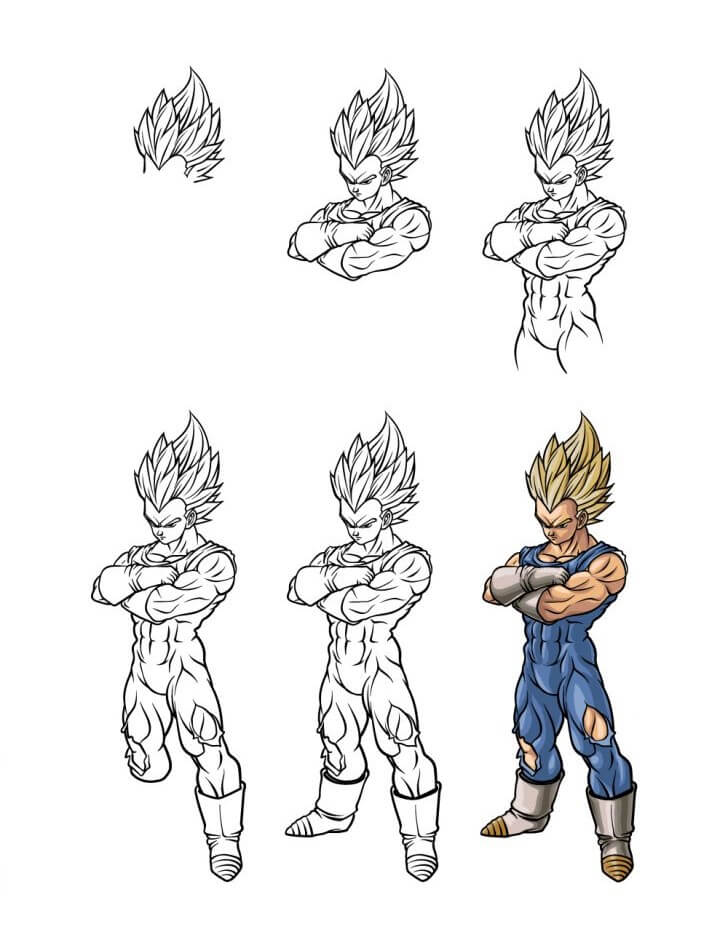 Vegeta idea (16) piirustus