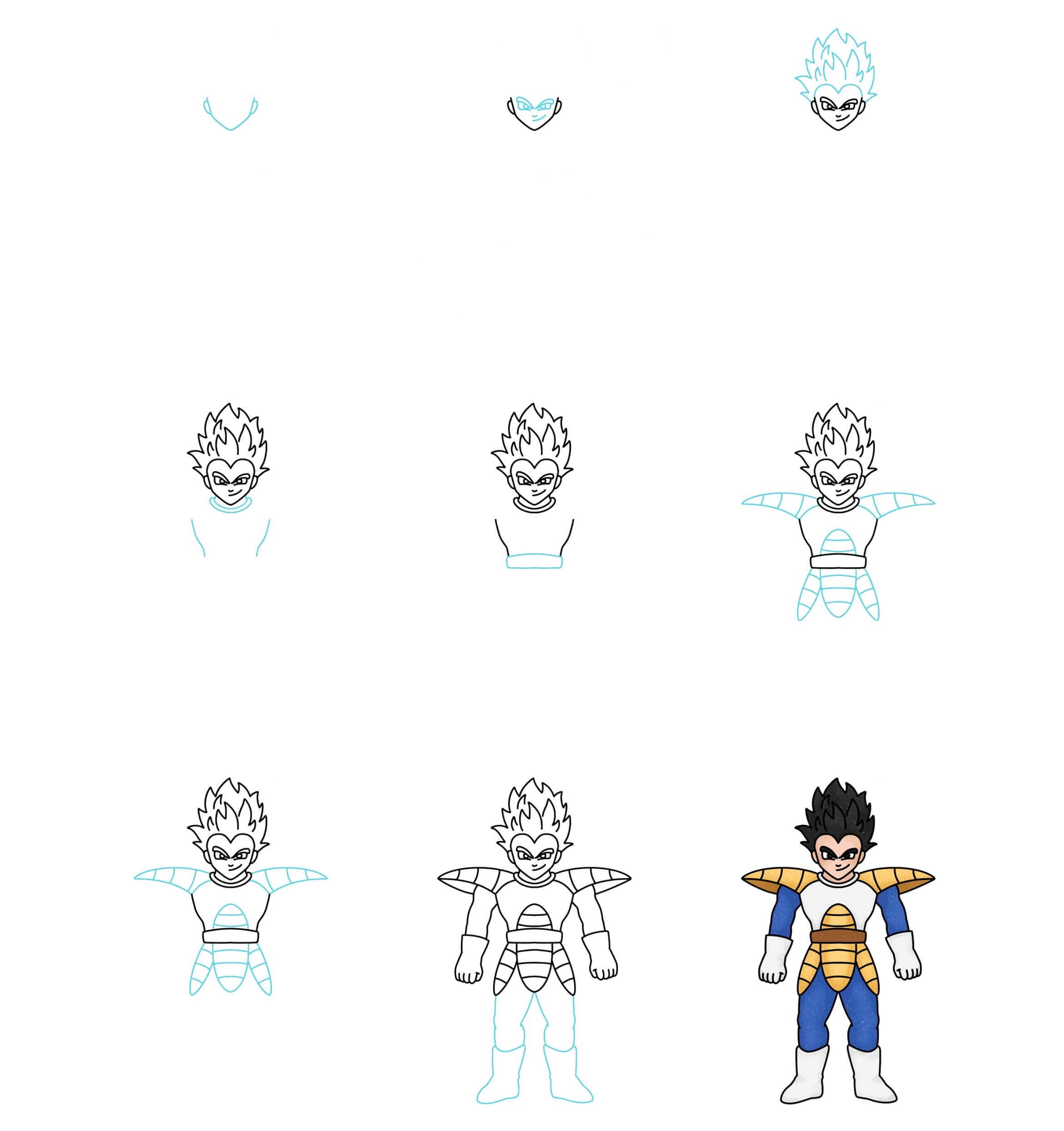 Vegeta idea (17) piirustus