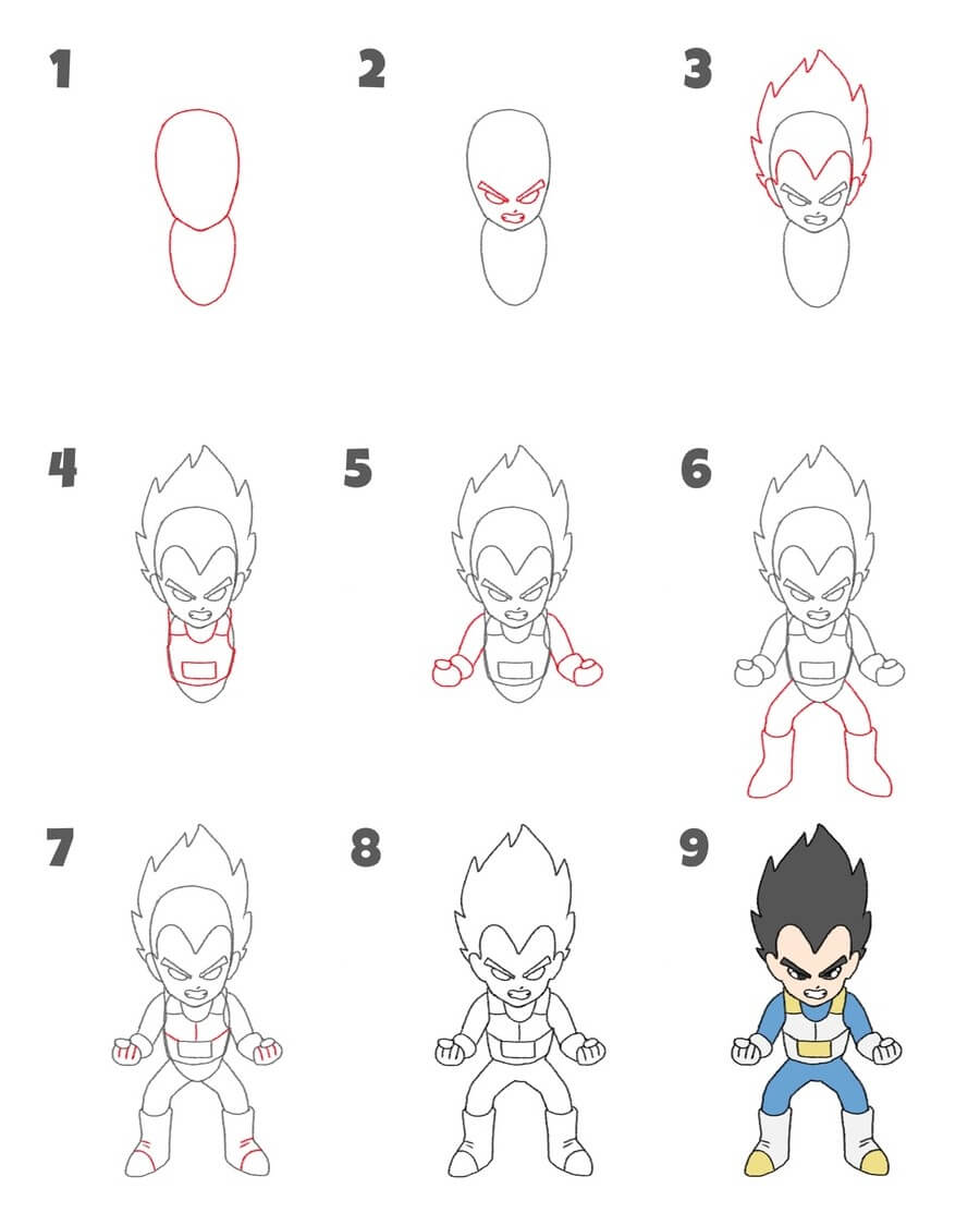 Vegeta idea (19) piirustus