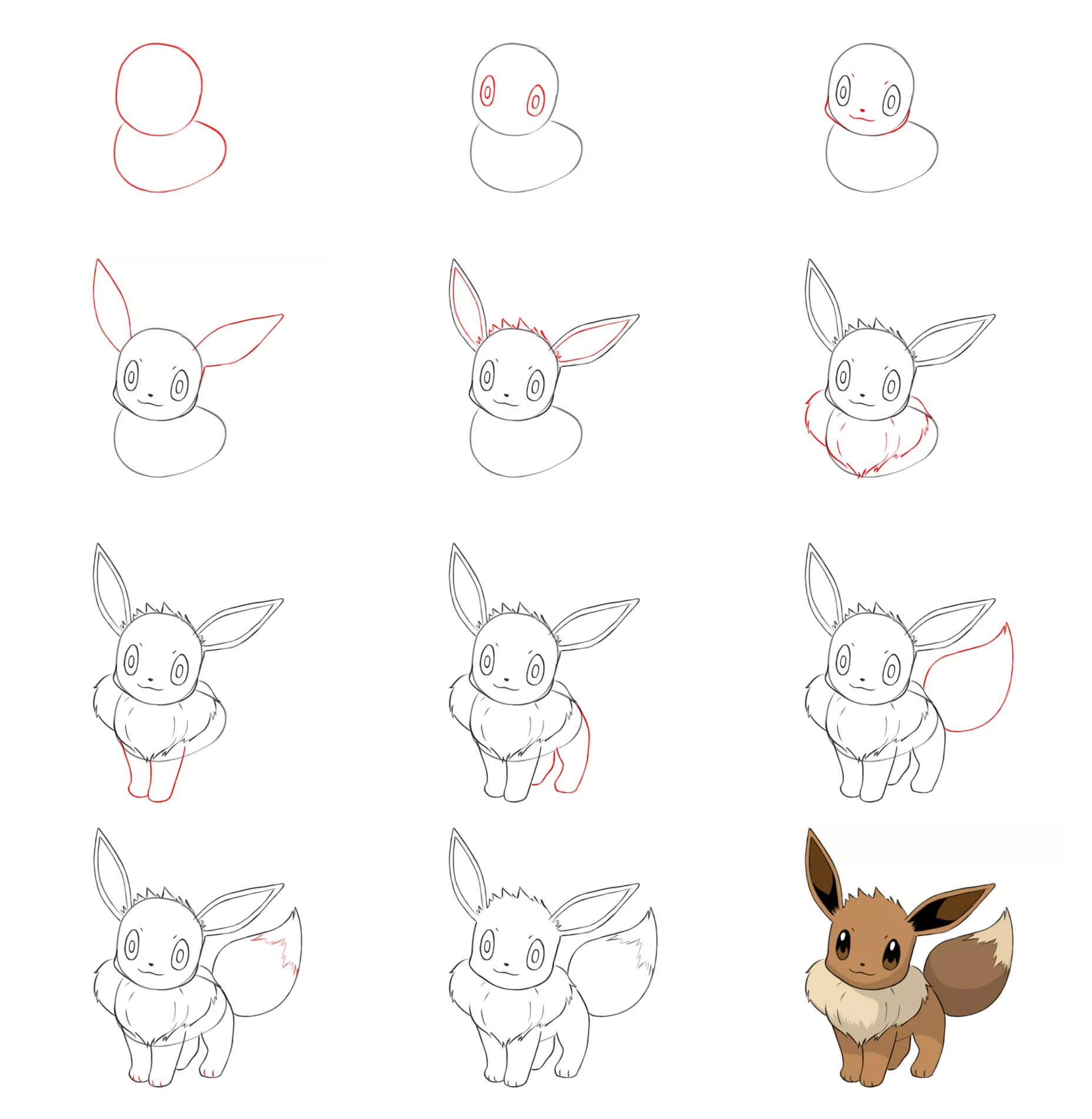 Eevee idea (13) piirustus