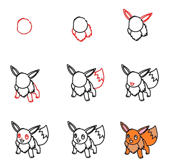 Eevee idea (15) piirustus