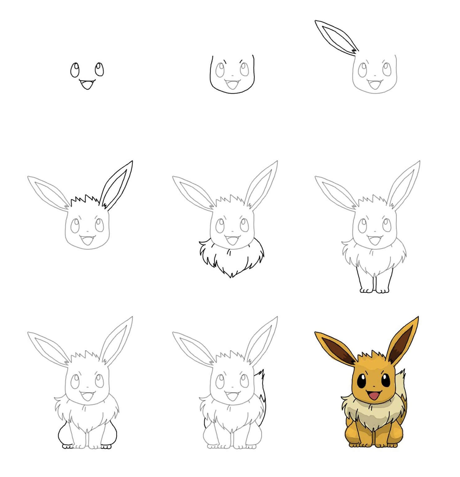 Eevee idea (3) piirustus