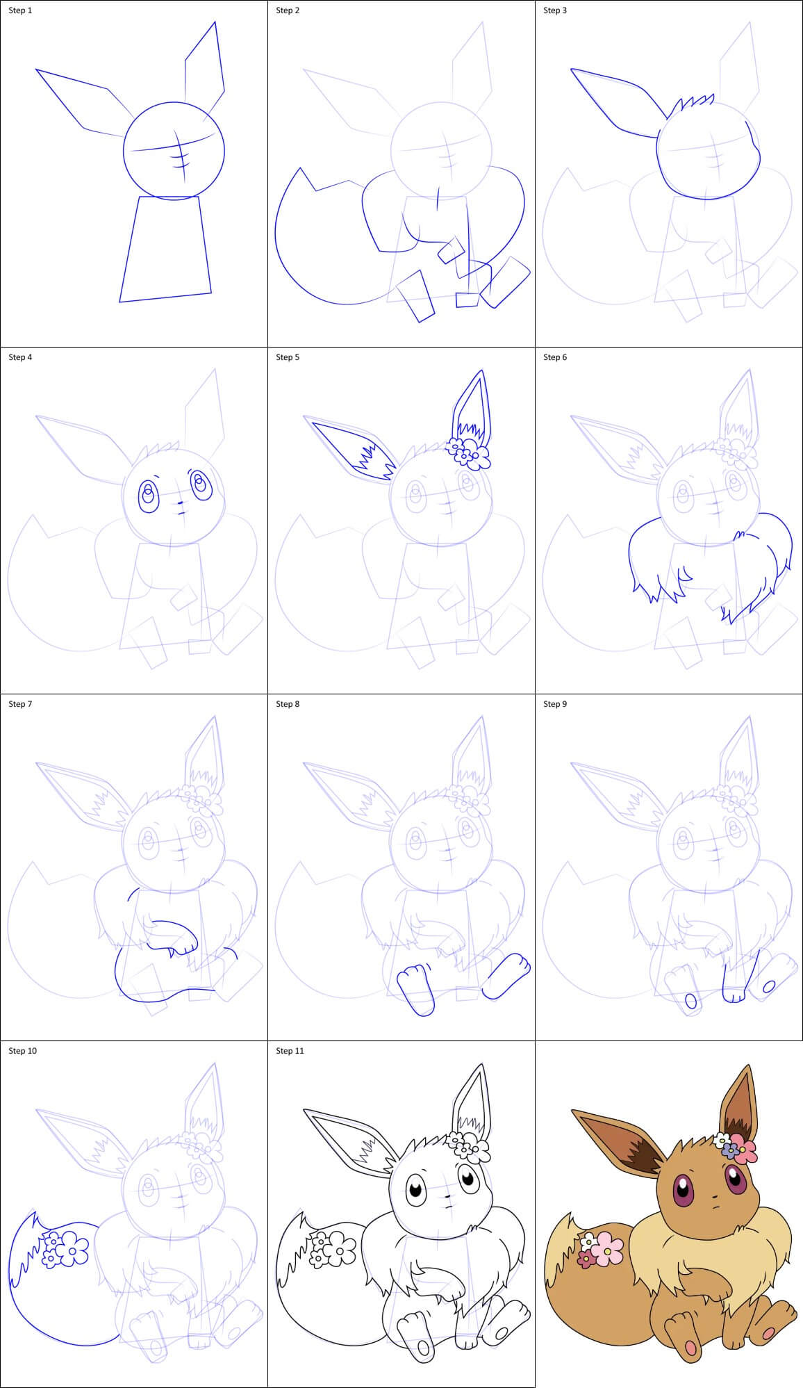 Eevee idea (8) piirustus