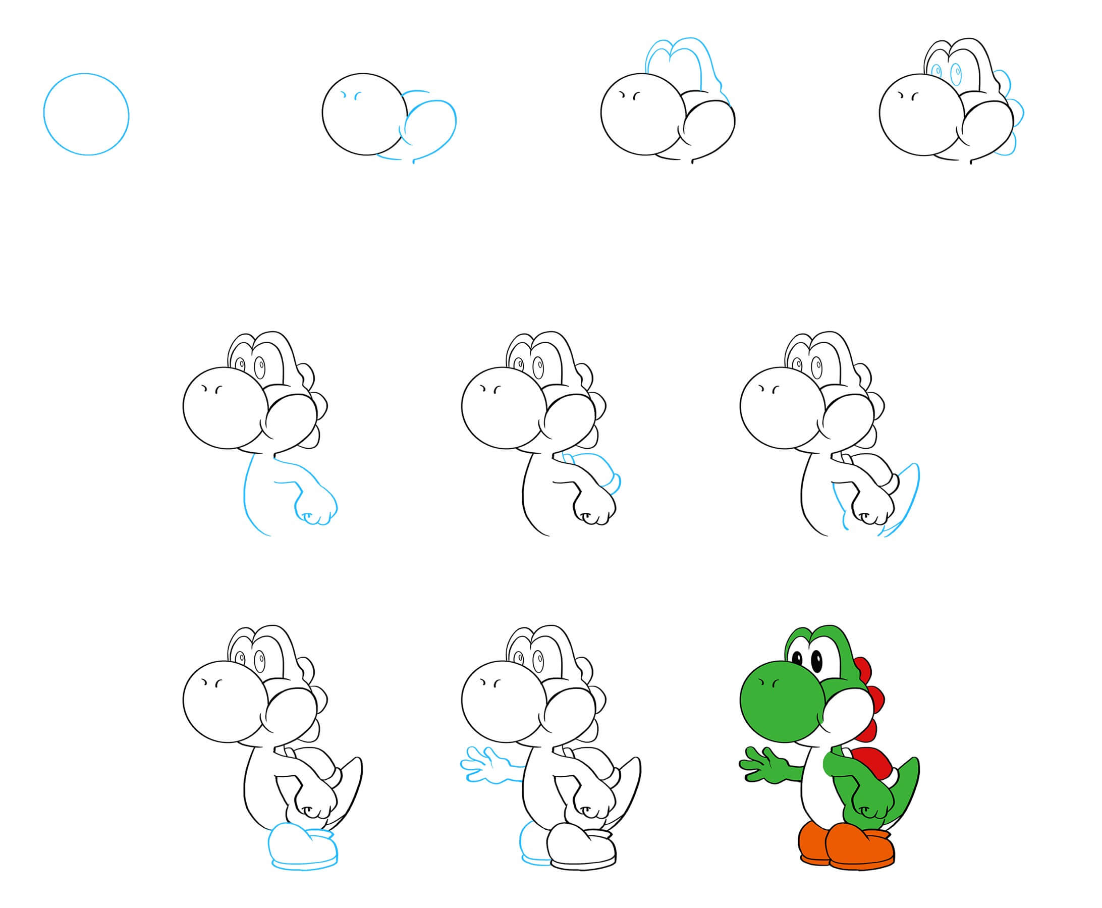 Yoshi idea (14) piirustus