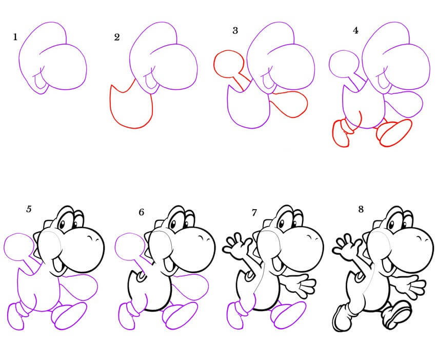 Yoshi idea (3) piirustus