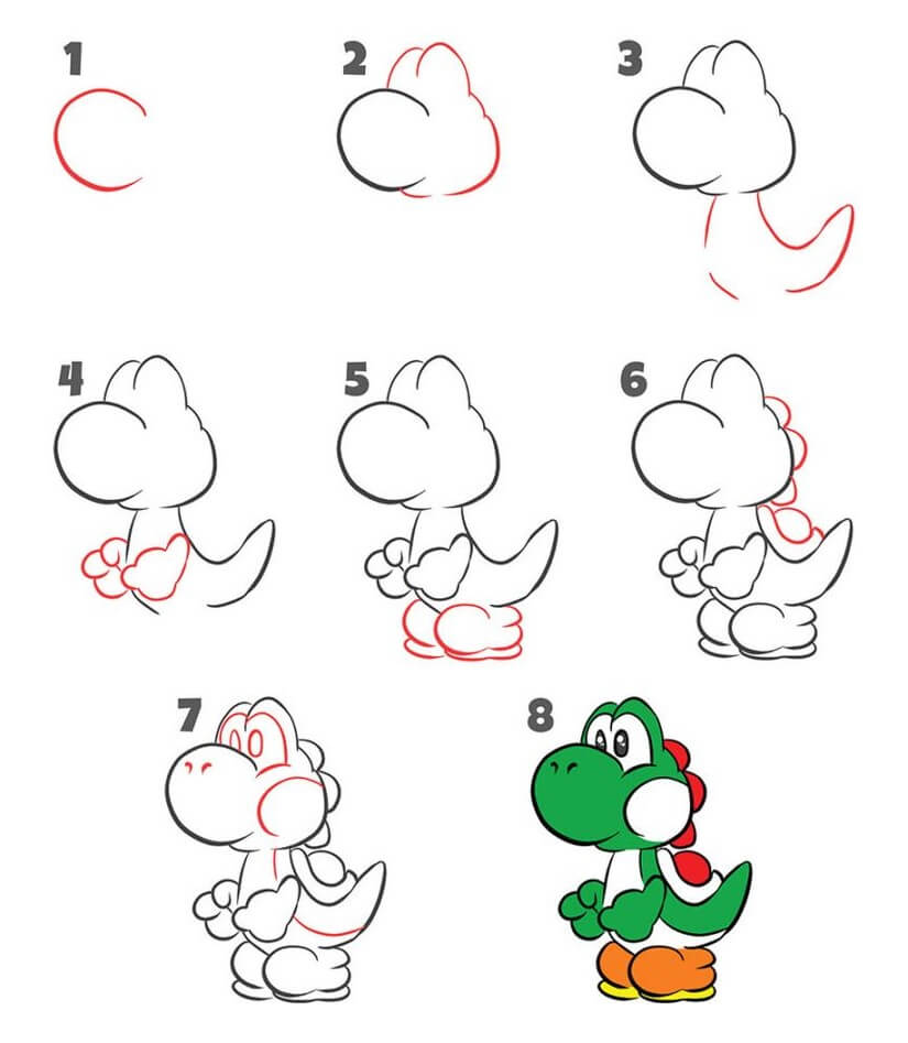 Yoshi idea (4) piirustus