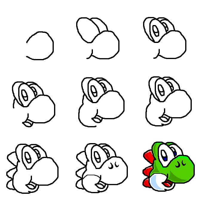 Yoshi piirustus