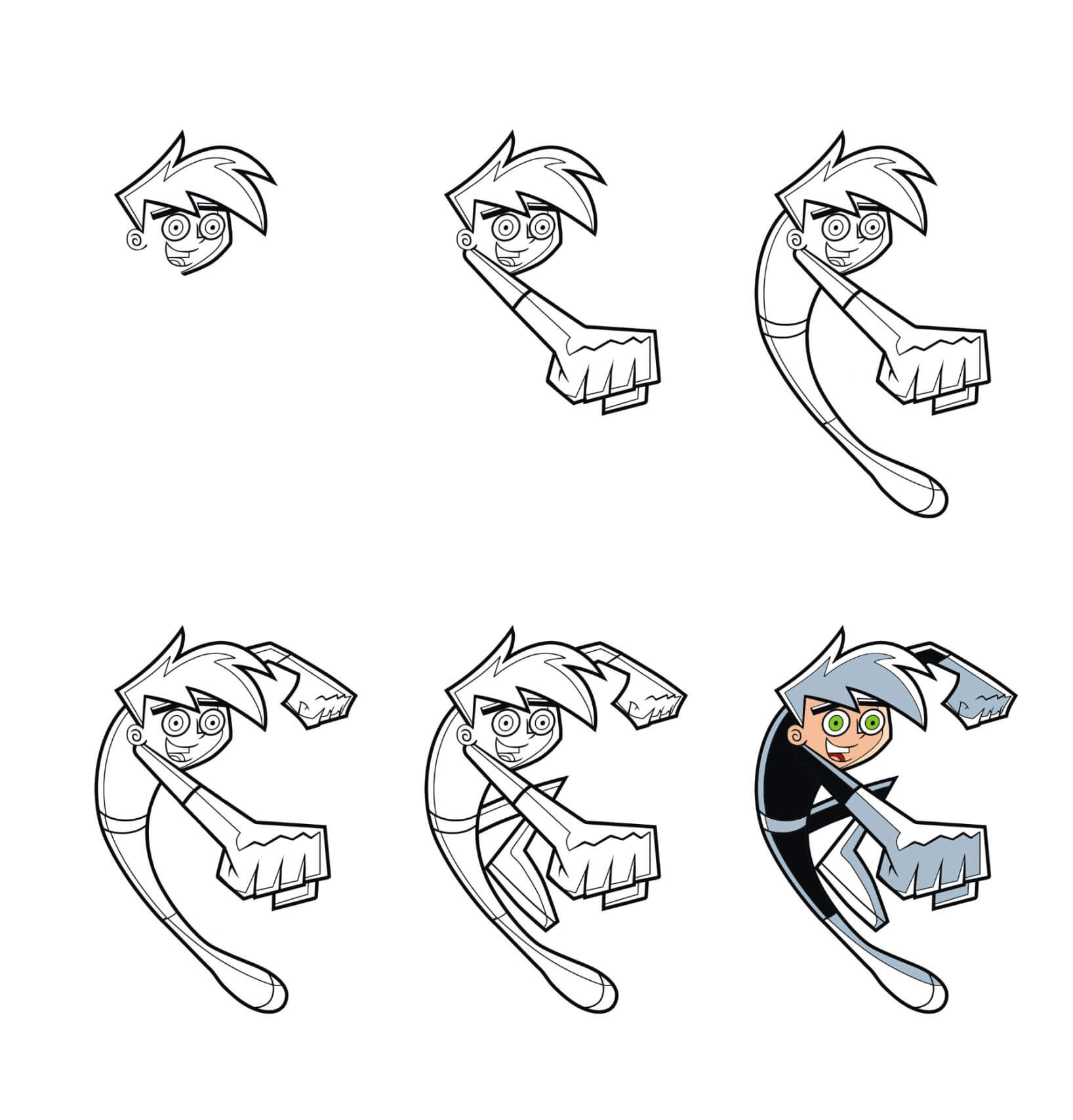 Danny Phantom piirustus