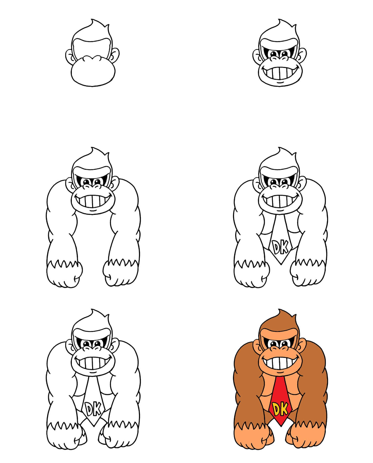 Donkey Kong idea (3) piirustus