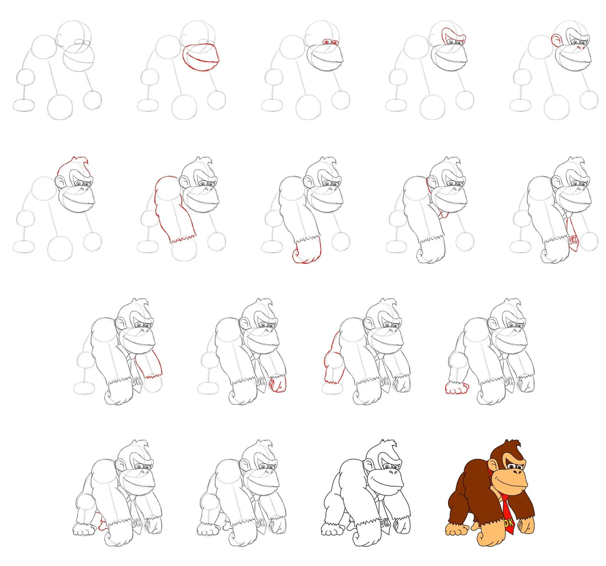 Donkey Kong idea (5) piirustus