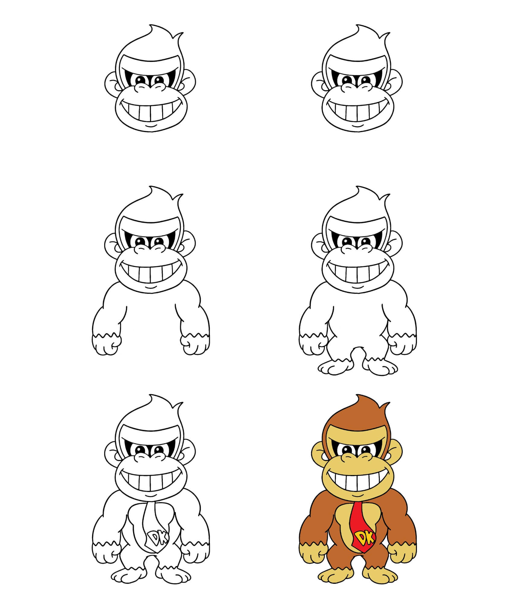 Donkey Kong idea (7) piirustus