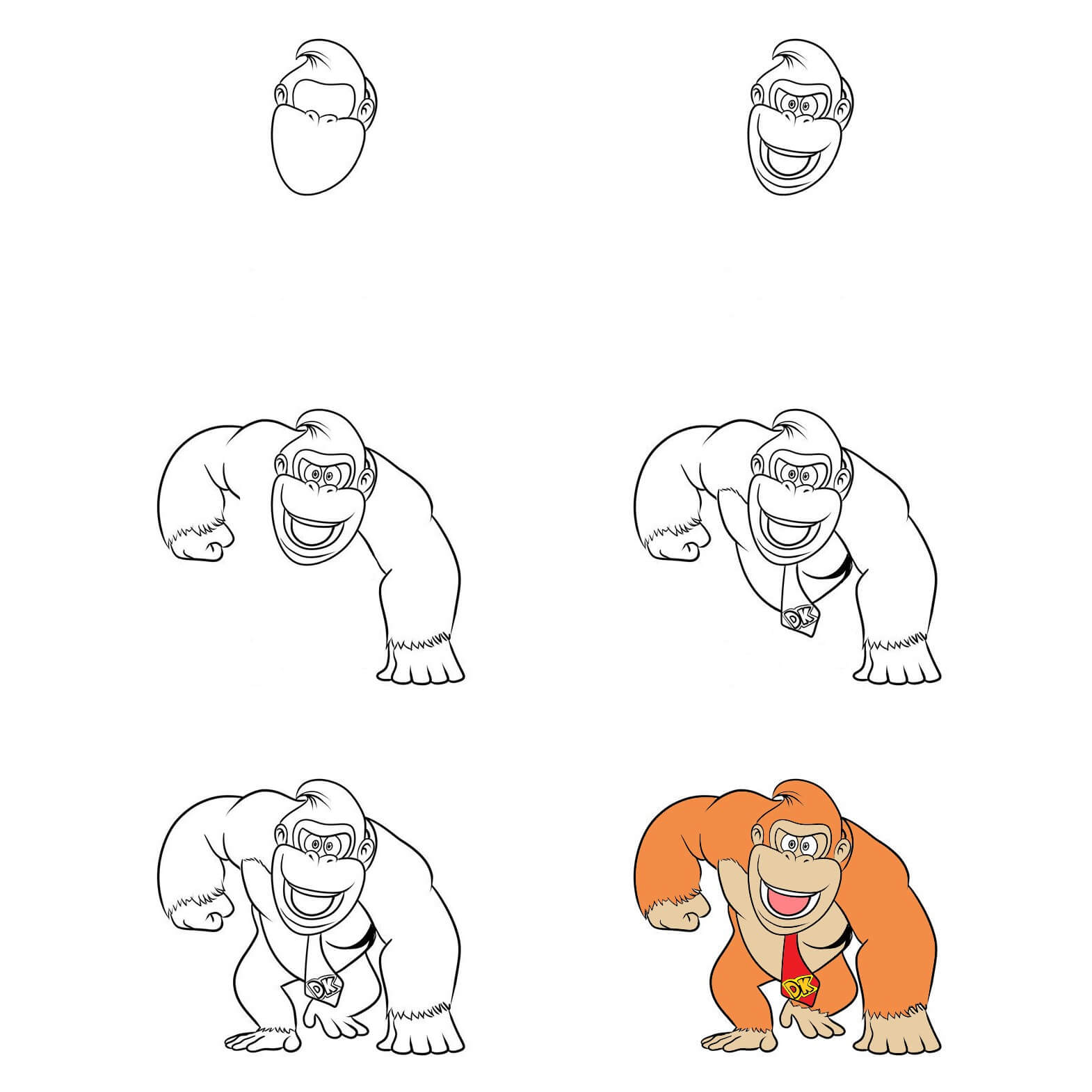 Donkey Kong idea (8) piirustus