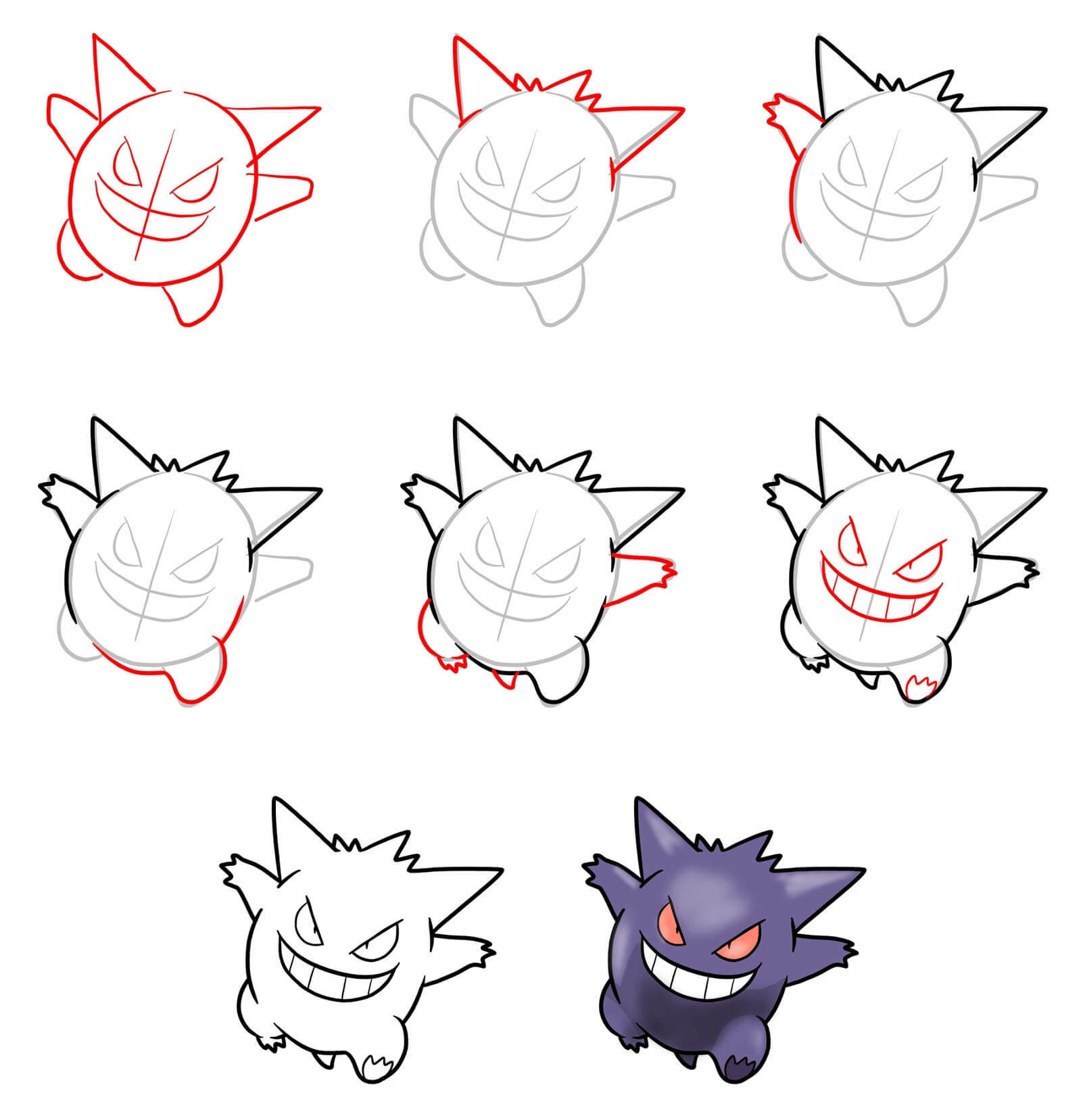 Gengar idea (10) piirustus