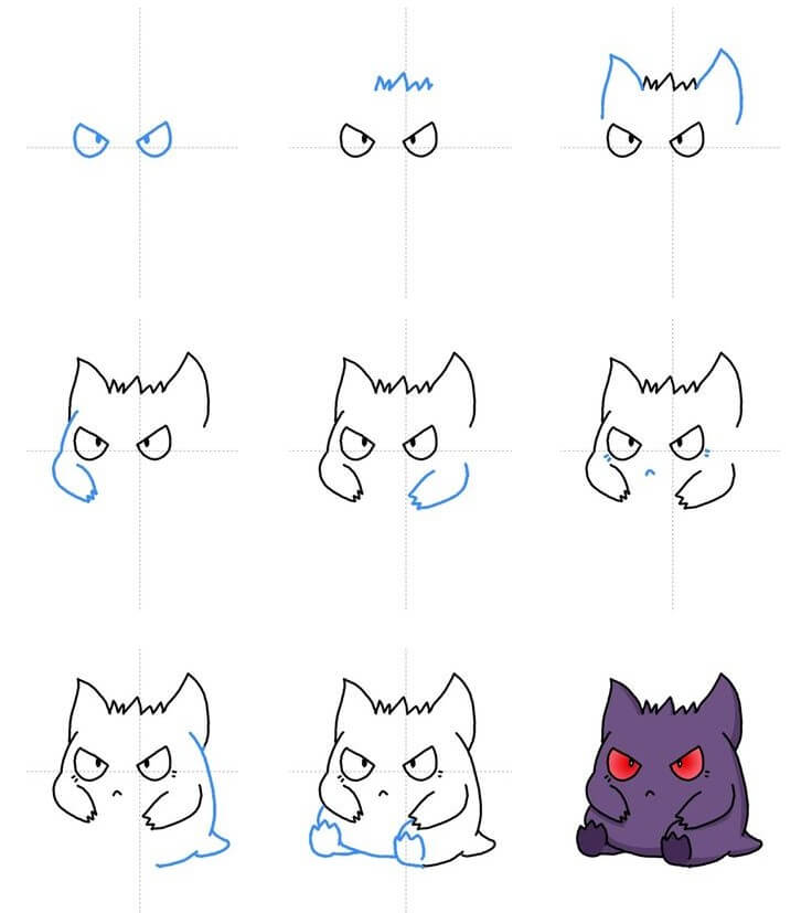 Gengar idea (6) piirustus