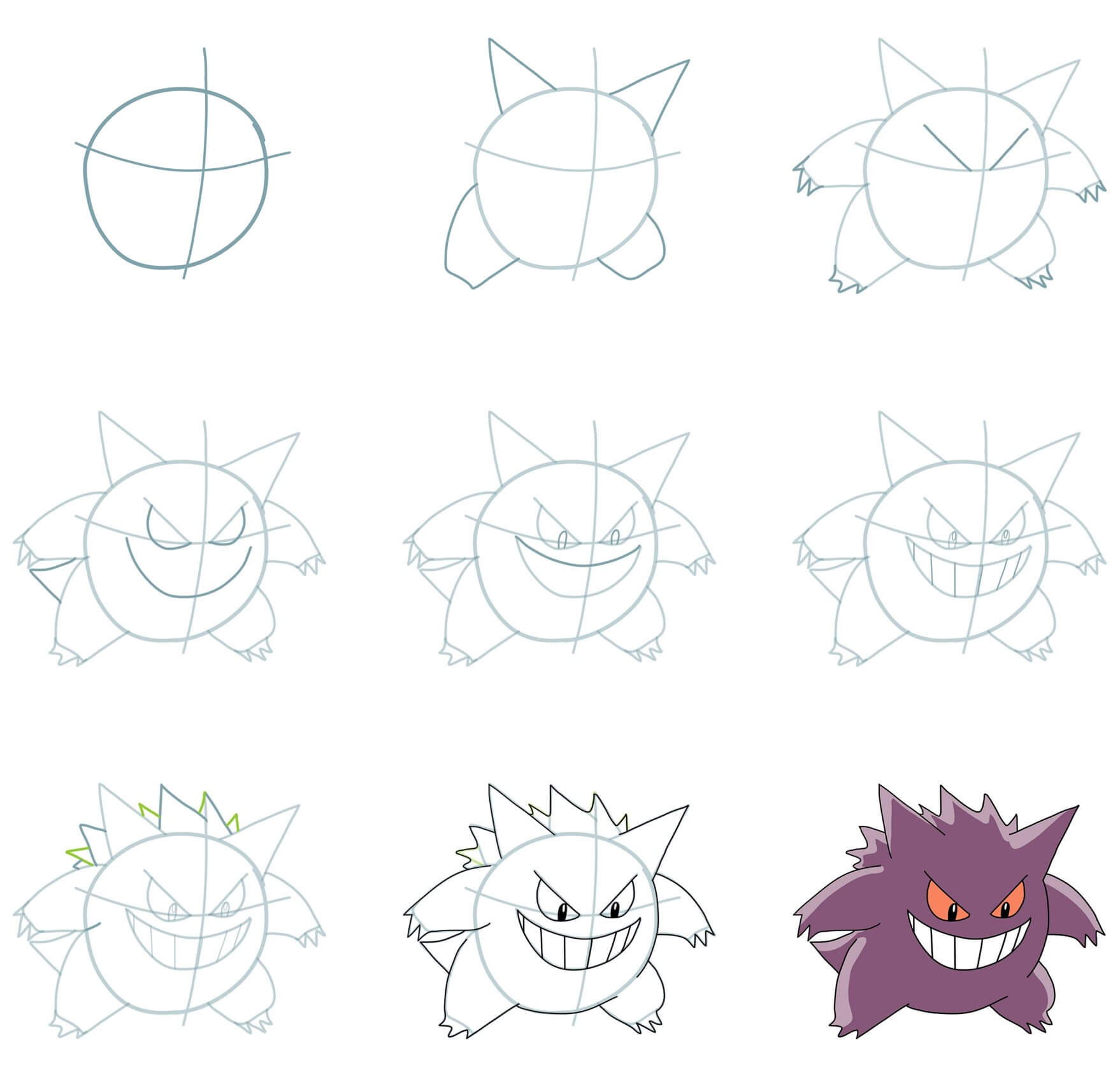 Gengar idea (7) piirustus