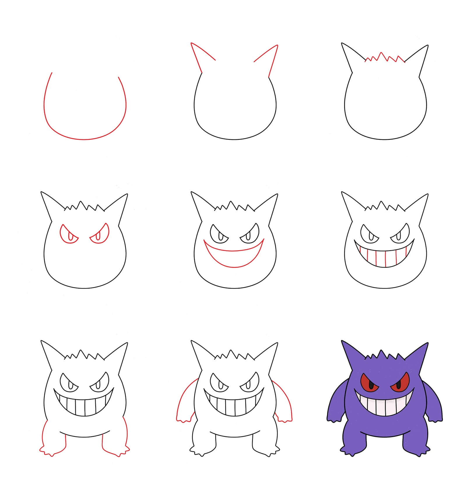 Gengar piirustus