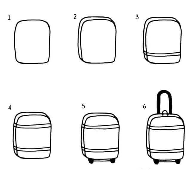 Matkalaukku idea (1) piirustus