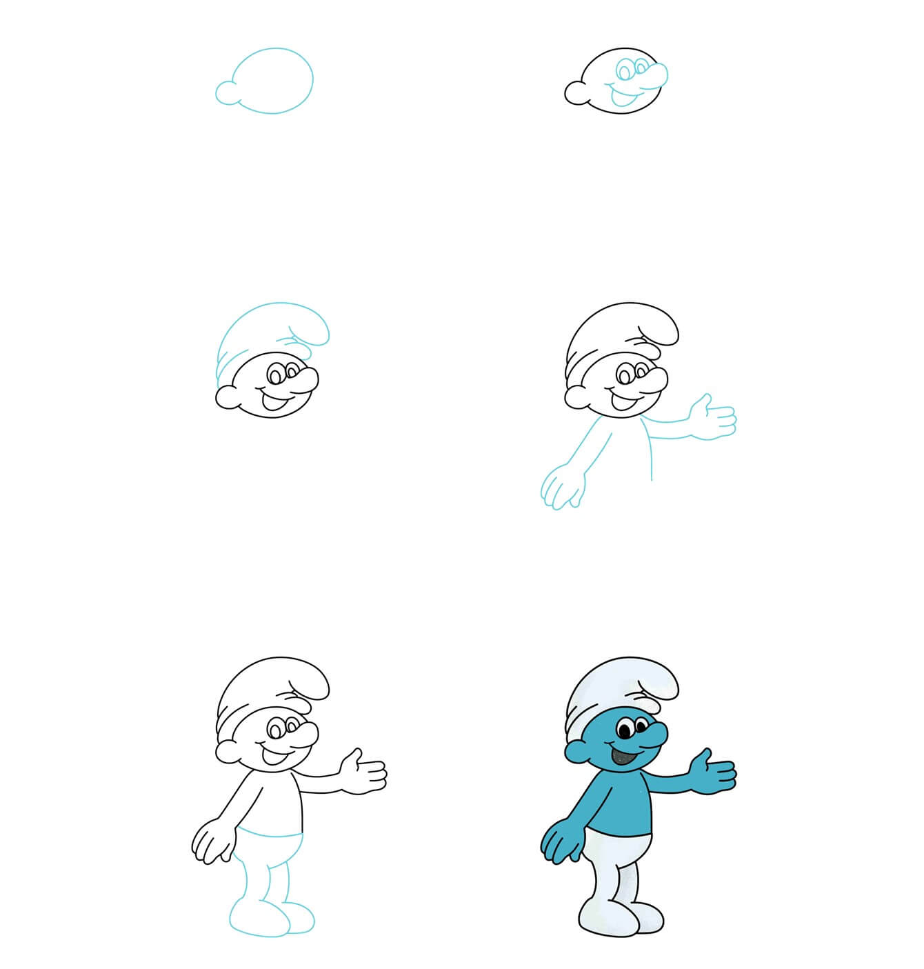 Smurffien idea (2) piirustus