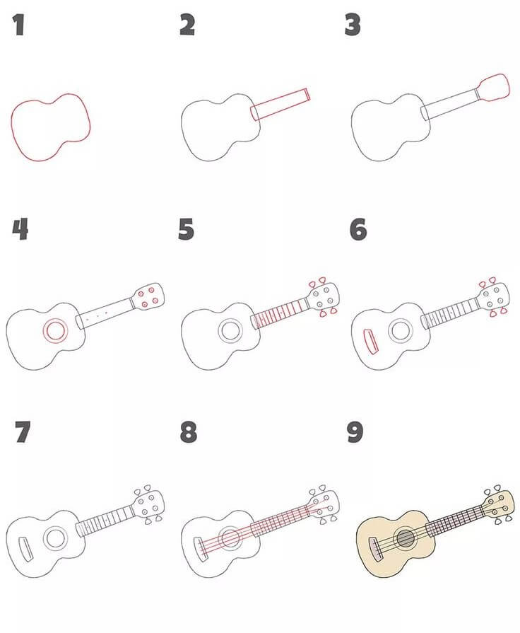 Ukulele idea (1) piirustus