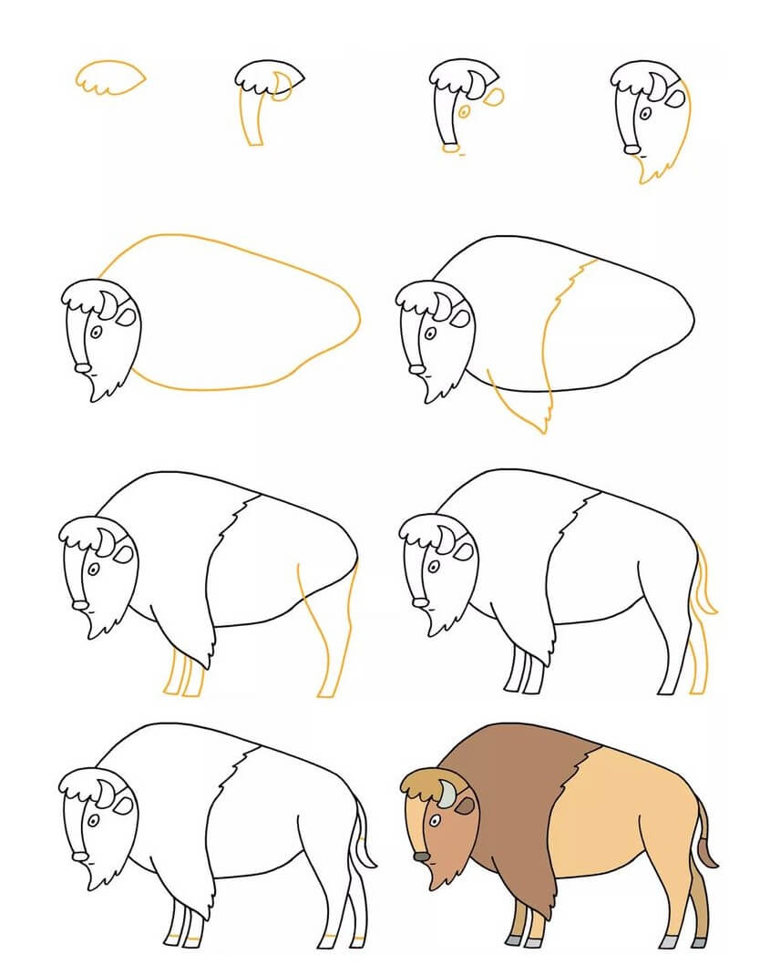 Bison idea (3) piirustus