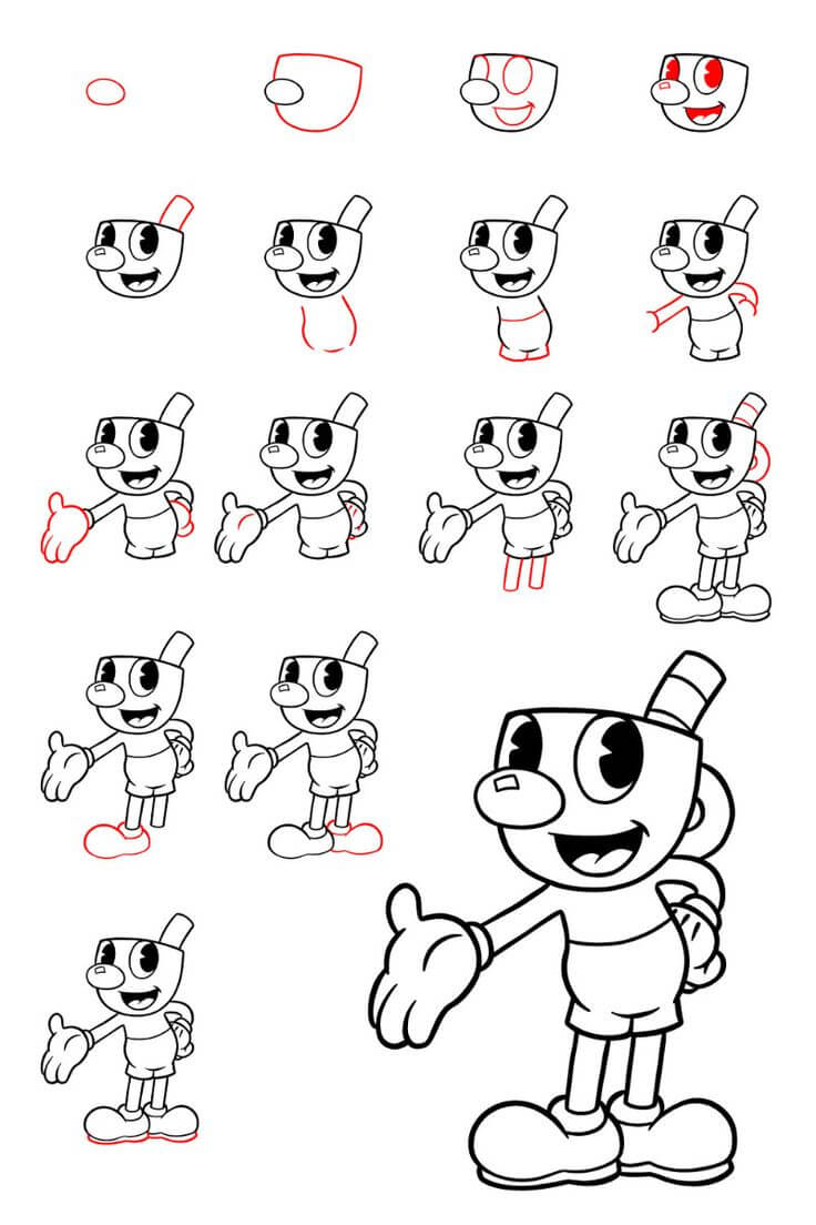 Cuphead idea (2) piirustus