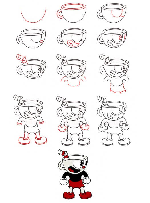 Cuphead idea (7) piirustus