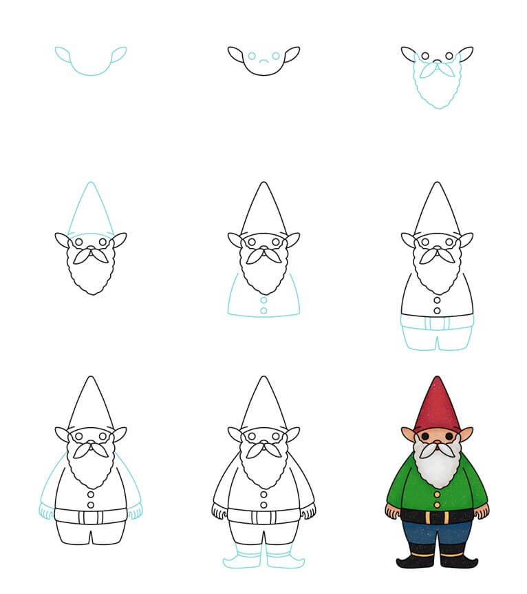 Gnome idea (14) piirustus