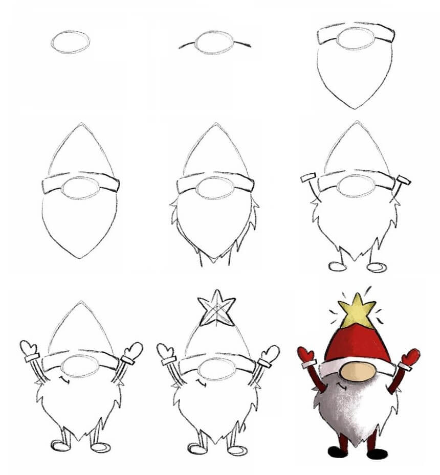 Gnome idea (17) piirustus