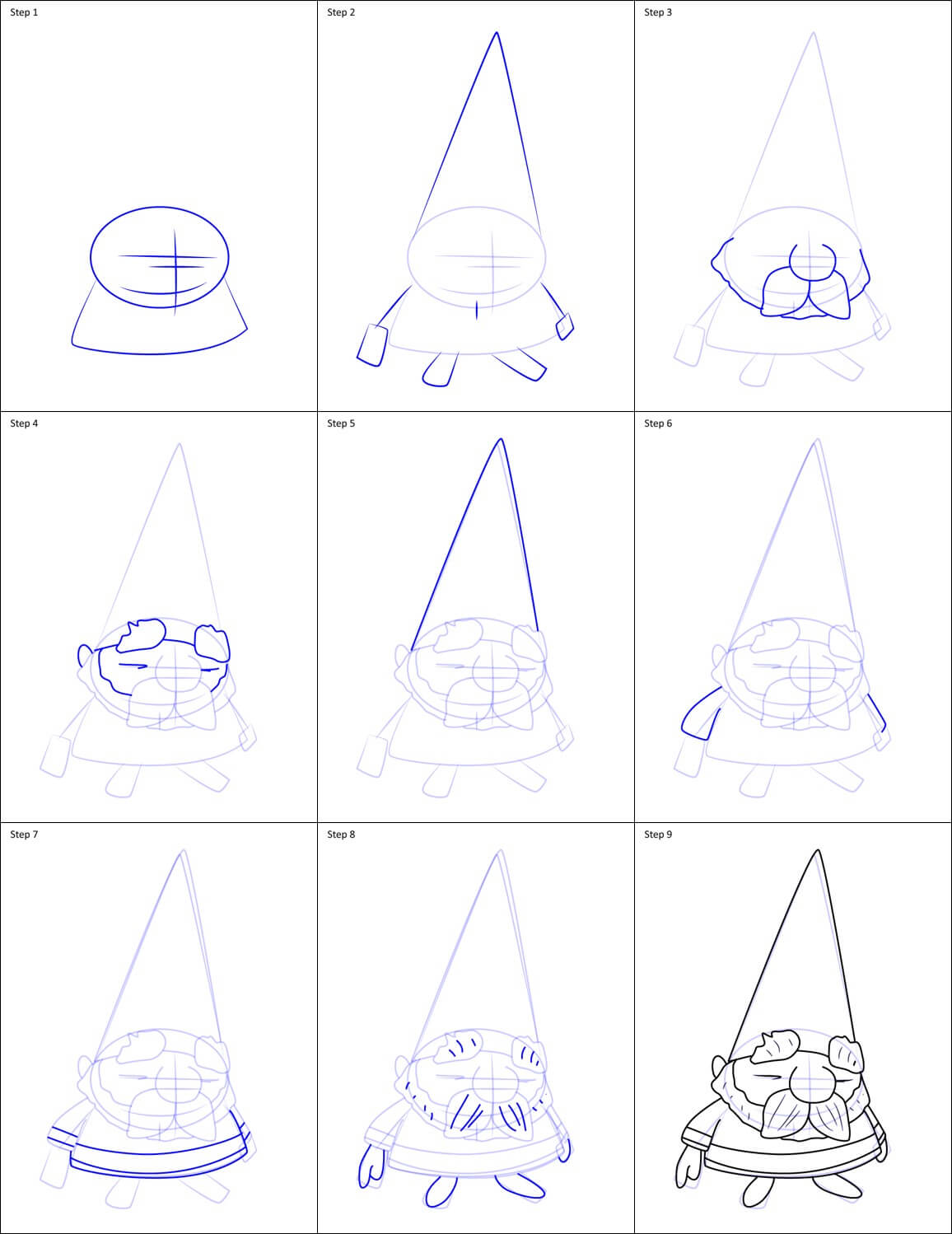 Gnome idea (6) piirustus